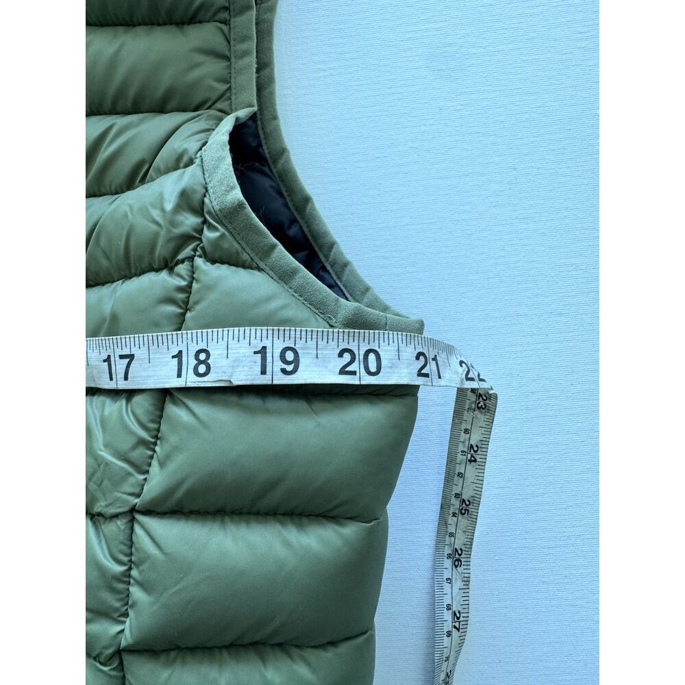 Save The Duck Men's Full Zip Vest Green M - Picture 7 of 7
